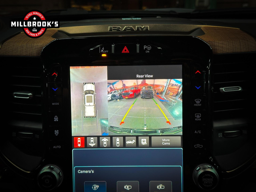 Dodge Ram 1500 5.7 V8 4x4 Longhorn, BPM VRIJ, LPG, Black edition, Luchtvering, adaptieve cruise control, 360 graden camera 20