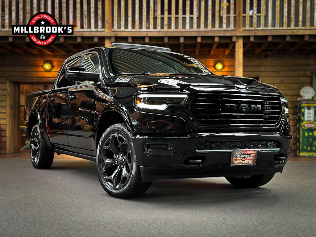 Dodge Ram 1500 5.7 V8 4x4 Longhorn, BPM VRIJ, LPG, Black edition, Luchtvering, adaptieve cruise control, 360 graden camera 7