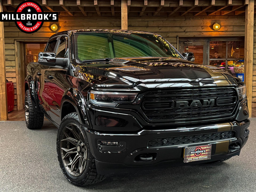 Dodge Ram 1500 5.7 V8 Crew Cab Limited, BPM VRIJ, Widebody, Custom, Fender Flares, Striping, 12 scherm 11