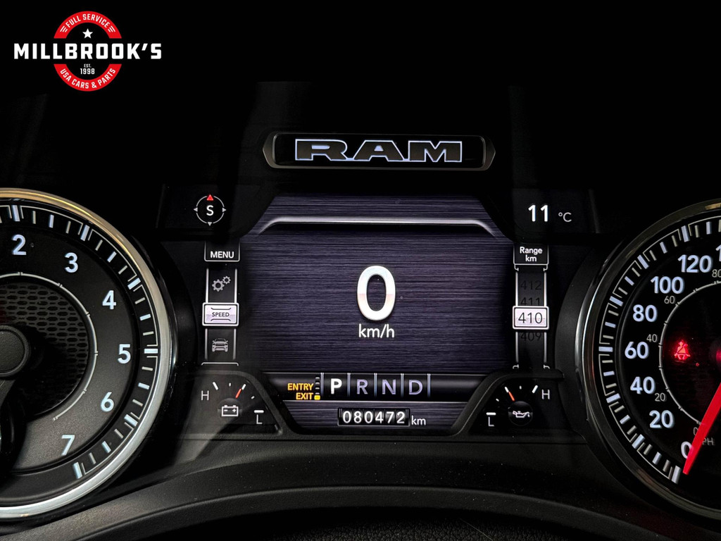 Dodge Ram 1500 5.7 V8 Laramie Night, 1e eigenaar, Widebody, 22´´ XD Velgen 16