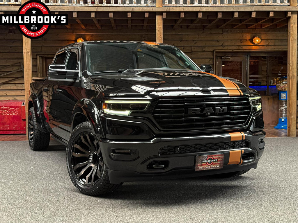 Dodge Ram 1500 5.7 V8 Limited Longhorn, Widebody, Black Edition, LPG Sport pakket, FUEL velgen 10