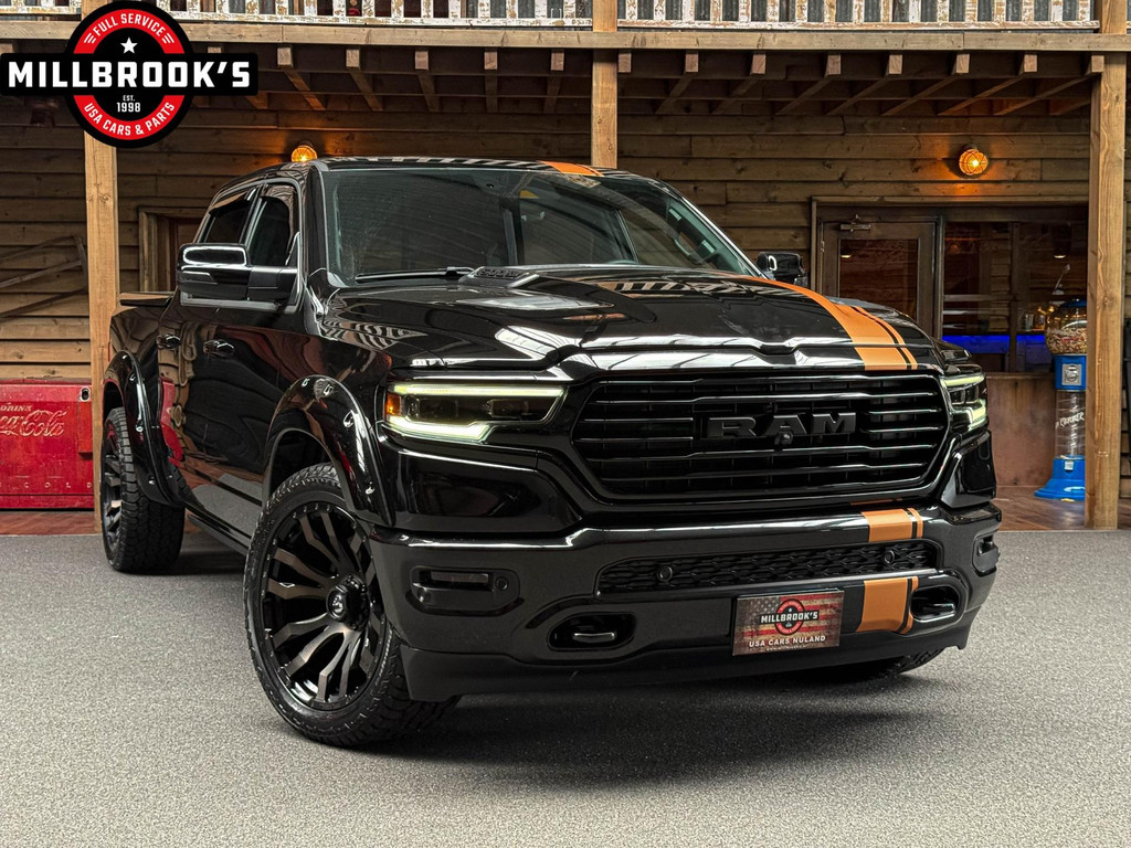 Dodge Ram 1500 5.7 V8 Longhorn, Widebody, Black Edition, LPG Sport pakket, FUEL velgen 10