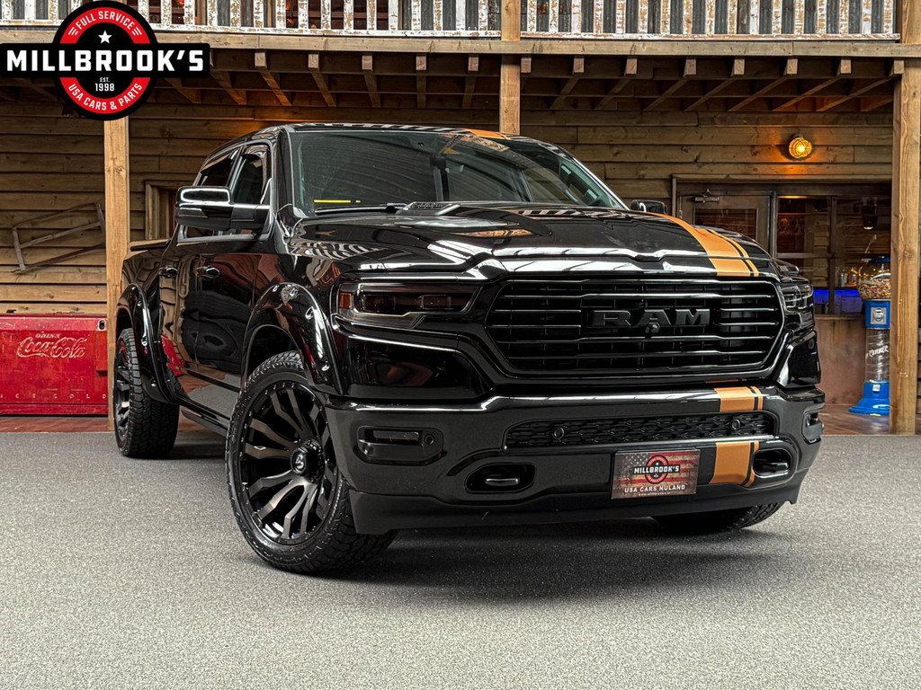 Dodge Ram 1500 5.7 V8 Longhorn, Widebody, Black Edition, LPG Sport pakket, FUEL velgen 11