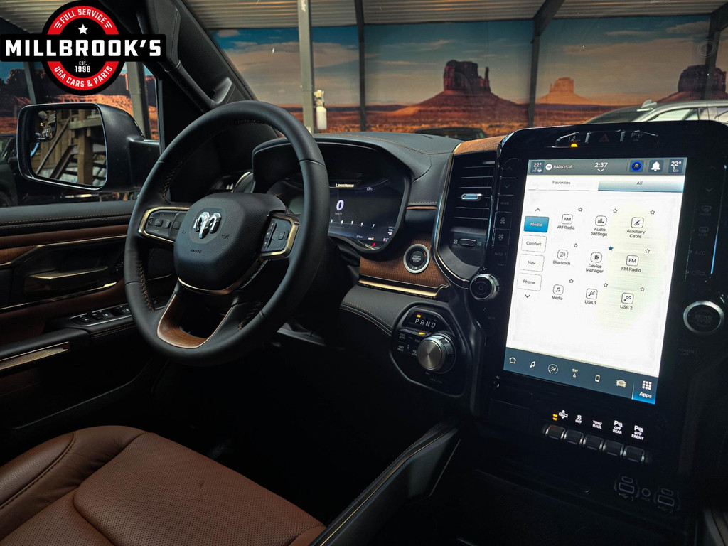 Dodge Ram 1500 5.7 V8 Longhorn, Widebody, Black Edition, LPG Sport pakket, FUEL velgen 16