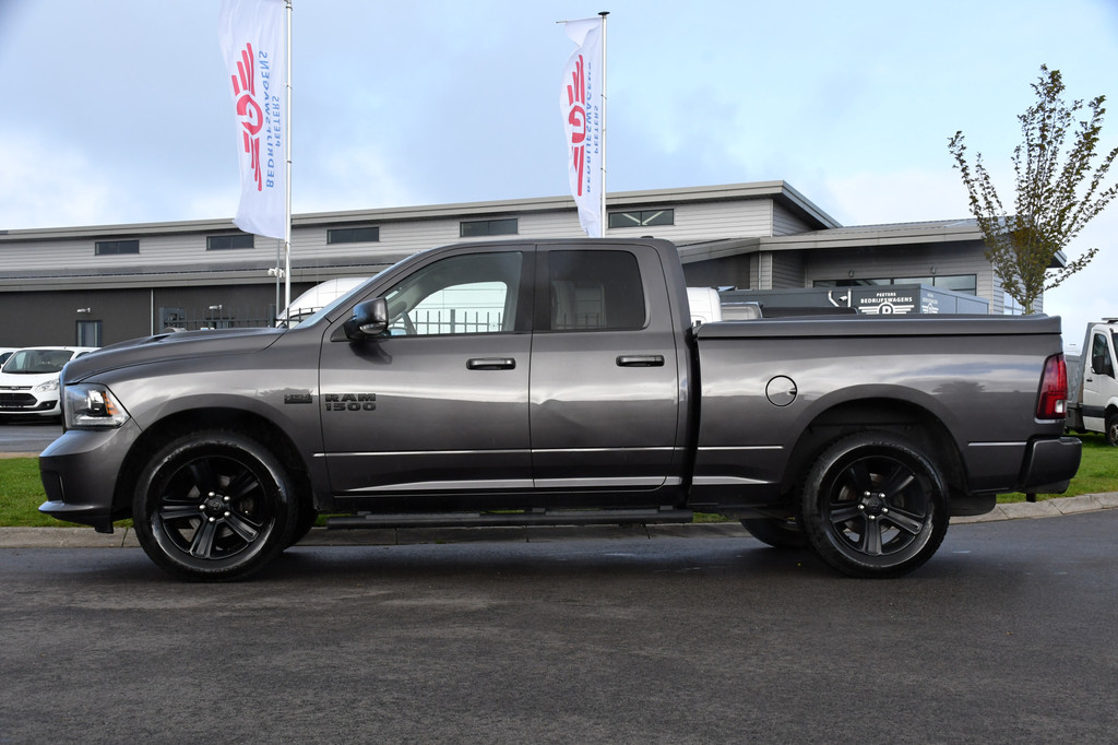 Dodge Ram 1500 5.7 V8 Quad Cab 64 Cruise, Camera, 402pk, Automaat, 3500kg, Trekhaak, Stoelverwarming, Leder, Multimedia, Sensoren, Uniek! 9