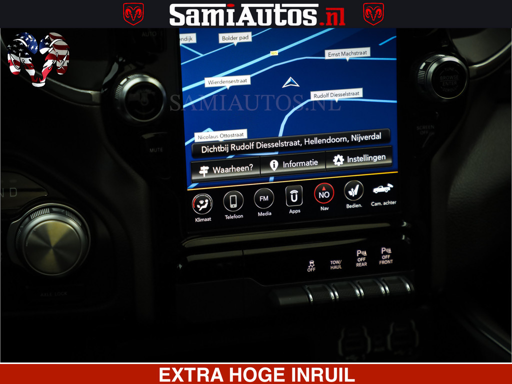 Dodge Ram 1500 BEAST | TUFF WHEELS | HEMI 5.7 V8 402pk | BOM VOL | EERSTE EIGENAAR | CREW CAB | DUBBELE CABINE | 5 PERSOONS | 15