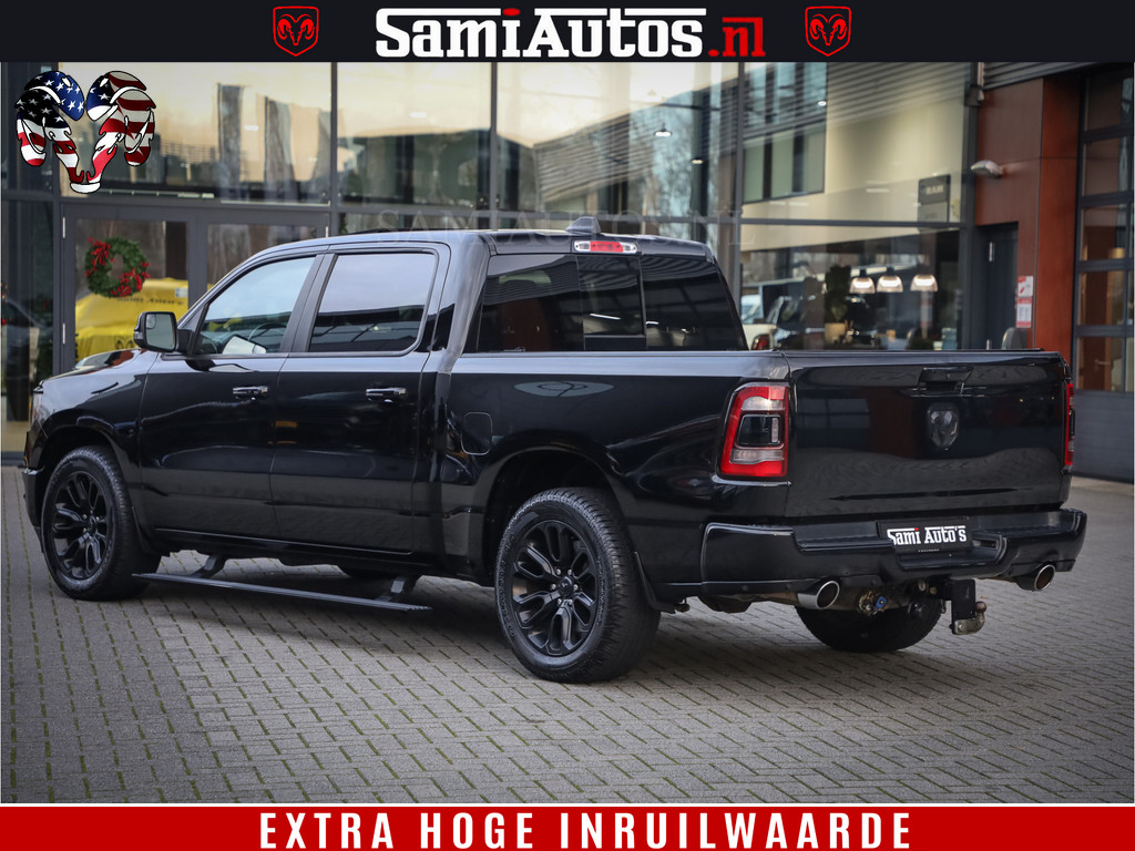 Dodge Ram 1500 Black Sport | Hemi 5.7 V8 | Luchtvering | 360 Camera | Panorama Dak | 4x4 Crew Cab | Dubbele cabine 5 persoons | Grijskenteken | 13