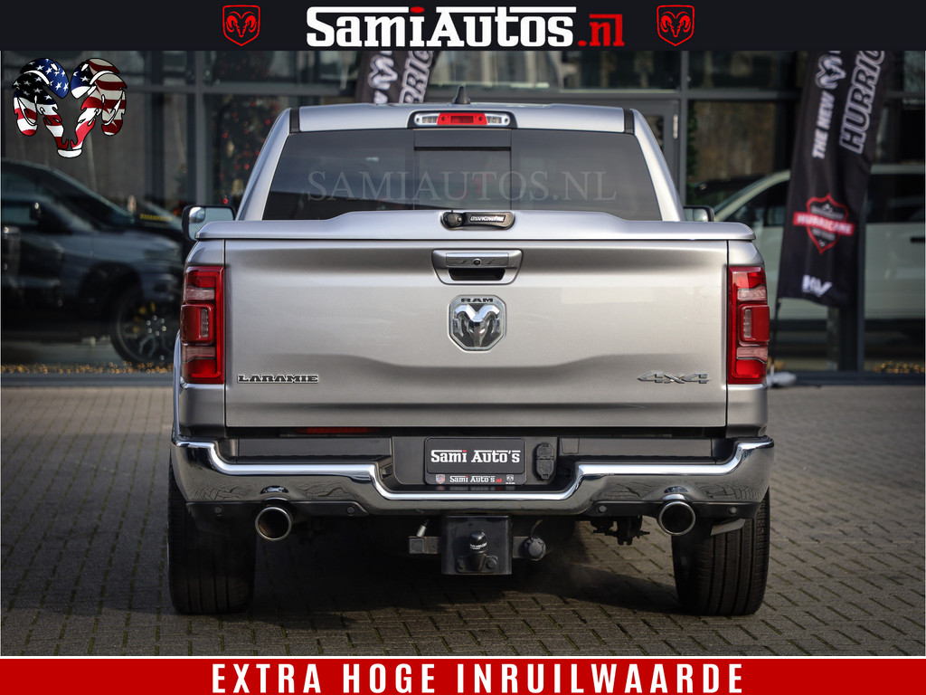 Dodge Ram 1500 Bom Vol | 5,7 V8 Hemi | Limited Wheels 22 inch | Luchtvering | Adaptive Cruise | Panoramadak | 360 Camera | Crew Cab | Dubbele Cabine | DC | 5 Persoons | 14