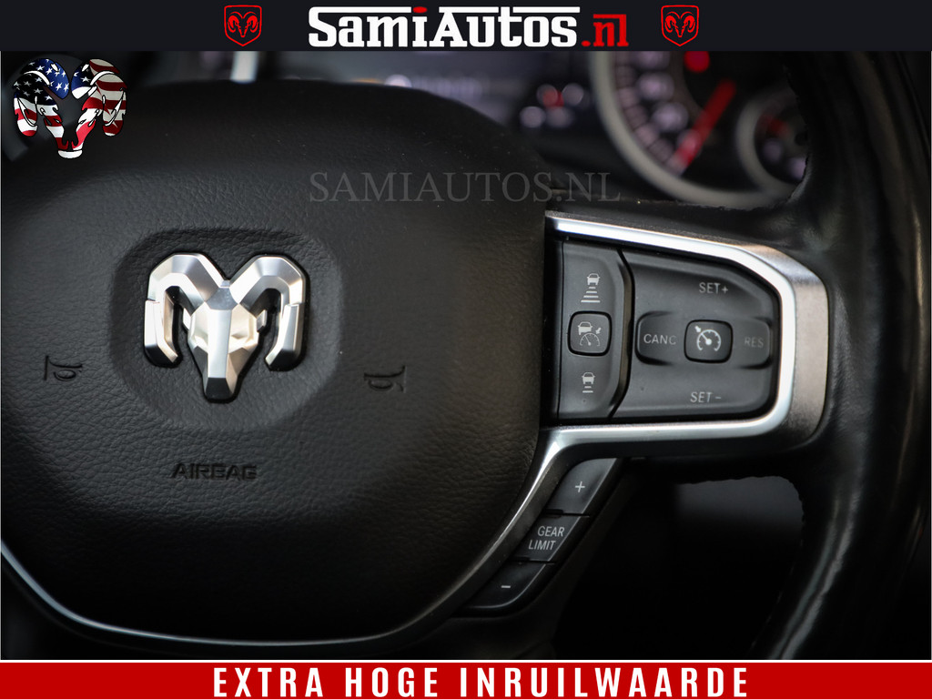 Dodge Ram 1500 Bom Vol | 5,7 V8 Hemi | Limited Wheels 22 inch | Luchtvering | Adaptive Cruise | Panoramadak | 360 Camera | Crew Cab | Dubbele Cabine | DC | 5 Persoons | 18