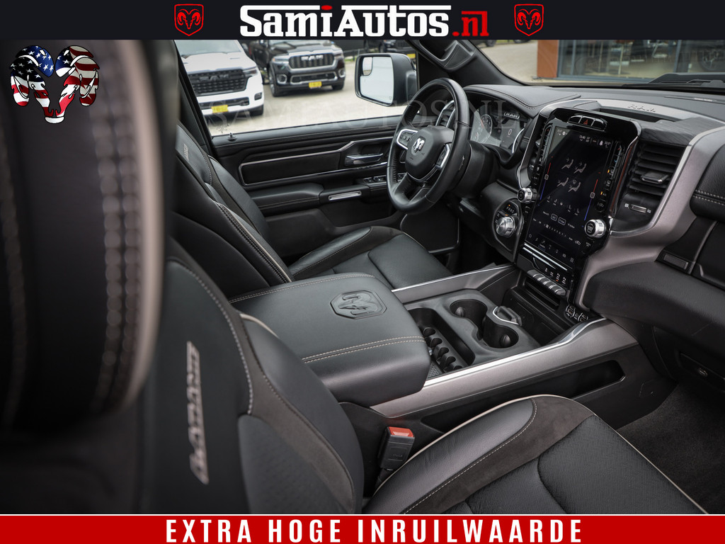 Dodge Ram 1500 LARAMIE SPORT 4X4 5.7 V8 | PRINS LPG | CAMERA | APPLE CARPLAY | 3500KG | FULL LED | CRUISE | MEMORY SEATS | LEDER | DUBBELE CABINE | CREWCAB Voorraad Nr: 2525 - 41256 12