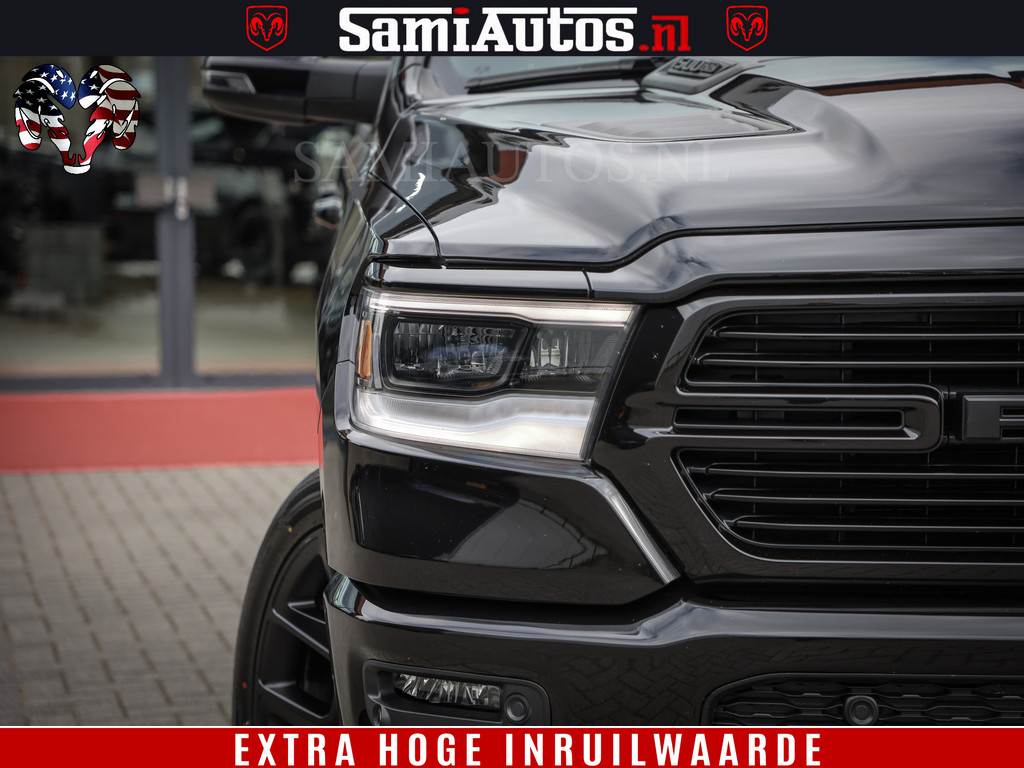 Dodge Ram 1500 LARAMIE SPORT 4X4 5.7 V8 | PRINS LPG | CAMERA | APPLE CARPLAY | 3500KG | FULL LED | CRUISE | MEMORY SEATS | LEDER | DUBBELE CABINE | CREWCAB Voorraad Nr: 2525 - 41256 17