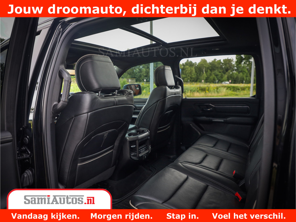 Dodge Ram 1500 LIMITED | 5.7 V8 HEMI | HUD | BOM VOL | LUCHTVERING | PANORAMA | ADAPTIVE CRUISE | 360 CAM | 3500KG | LEDER | DUBBELE CABINE | BPM VRIJ | LANE ASSIST | APPLE CARPLAY 17
