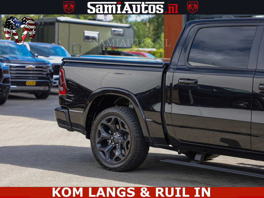 Dodge Ram 1500 LIMITED NIGHT | BOM VOL | HUD | MWK | LUCHTVERING | PANODAK | 5.7 V8 HEMI 402PK | DC | DUBBELE CABINE | 5 PERSOONS | GRIJSKENTEKEN PICK UP | | De specialist in Amerikaanse pickâups in Nederland en Europa. 19