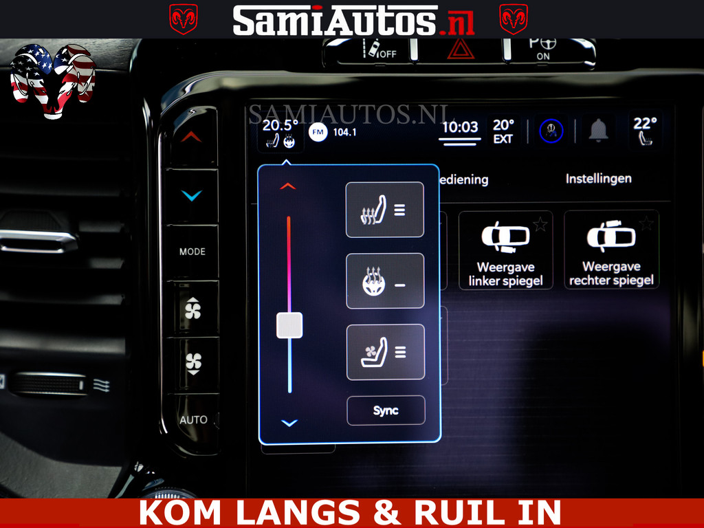 Dodge Ram 1500 LIMITED NIGHT | BOM VOL | HUD | MWK | LUCHTVERING | PANODAK | 5.7 V8 HEMI 402PK | DC | DUBBELE CABINE | 5 PERSOONS | GRIJSKENTEKEN PICK UP | | De specialist in Amerikaanse pickâups in Nederland en Europa. 21