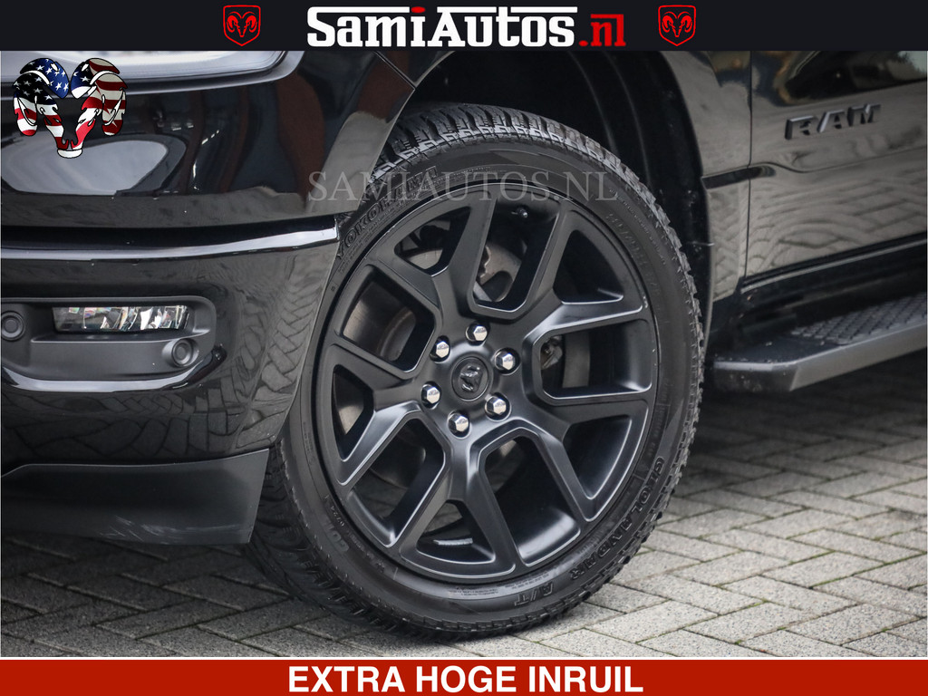 Dodge Ram 1500 SPORT BLACK EDITION | 4X4 5.7 V8 | VOL OPTIES | 360 CAMERA | APPLE CARPLAY | 3500KG | 22INCH NIGHT | FULL LED | ADAPTIVE CRUISE | MEMORY SEATS | LEDER | DUBBELE CABINE | CREWCAB 10