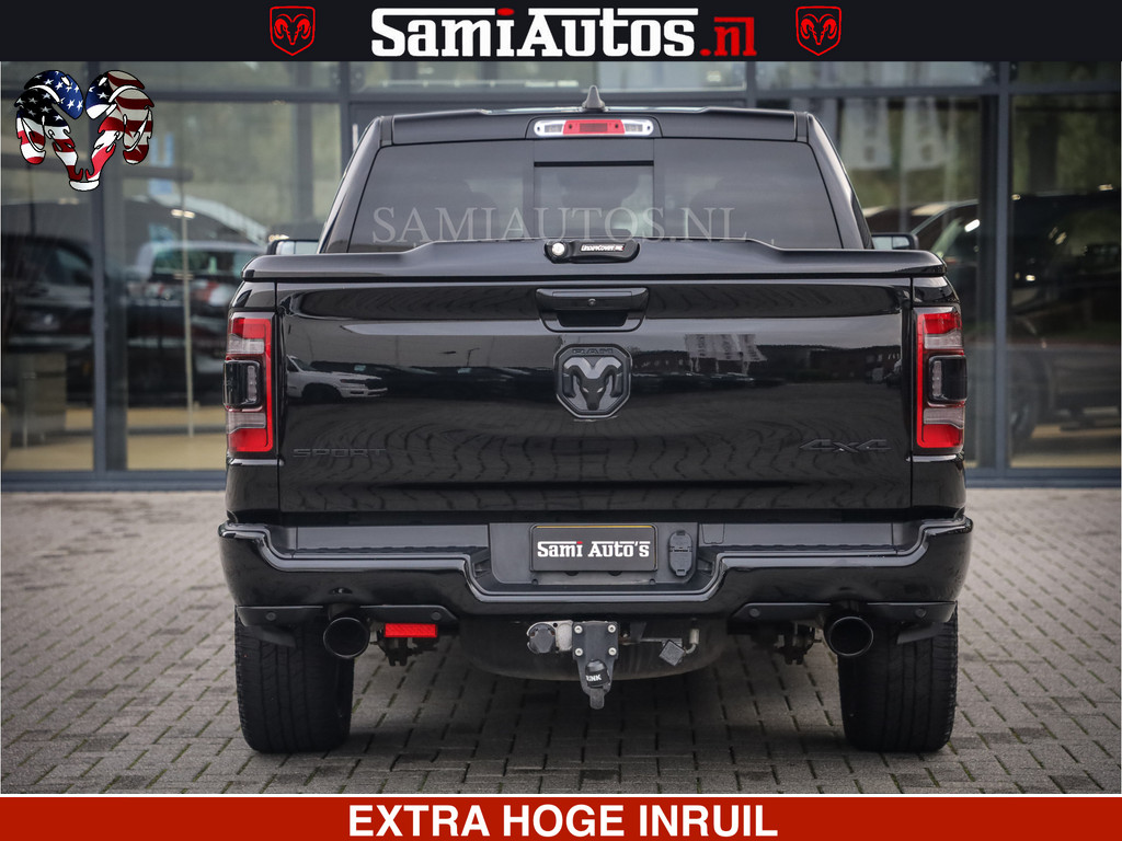 Dodge Ram 1500 SPORT BLACK EDITION | 4X4 5.7 V8 | VOL OPTIES | 360 CAMERA | APPLE CARPLAY | 3500KG | 22INCH NIGHT | FULL LED | ADAPTIVE CRUISE | MEMORY SEATS | LEDER | DUBBELE CABINE | CREWCAB 15