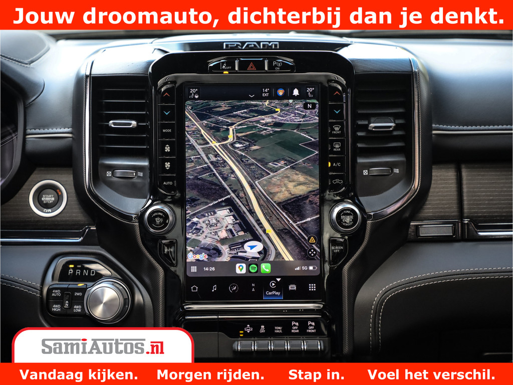 Dodge Ram 1500 THE HULK | CARBON | LIMITED 5.7 V8 | WIDE BODY KIT | RAMBOX | MULTI TAILGATE | LPG G3 | LUCHTVERING | ADAPTIVE | HUD | DIGI CLUSTER | DIGI MIRROR | 3500Kg 12