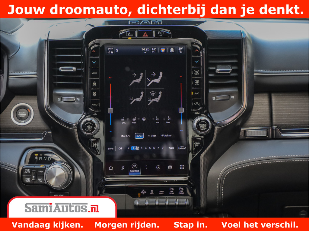 Dodge Ram 1500 THE HULK | CARBON | LIMITED 5.7 V8 | WIDE BODY KIT | RAMBOX | MULTI TAILGATE | LPG G3 | LUCHTVERING | ADAPTIVE | HUD | DIGI CLUSTER | DIGI MIRROR | 3500Kg 15