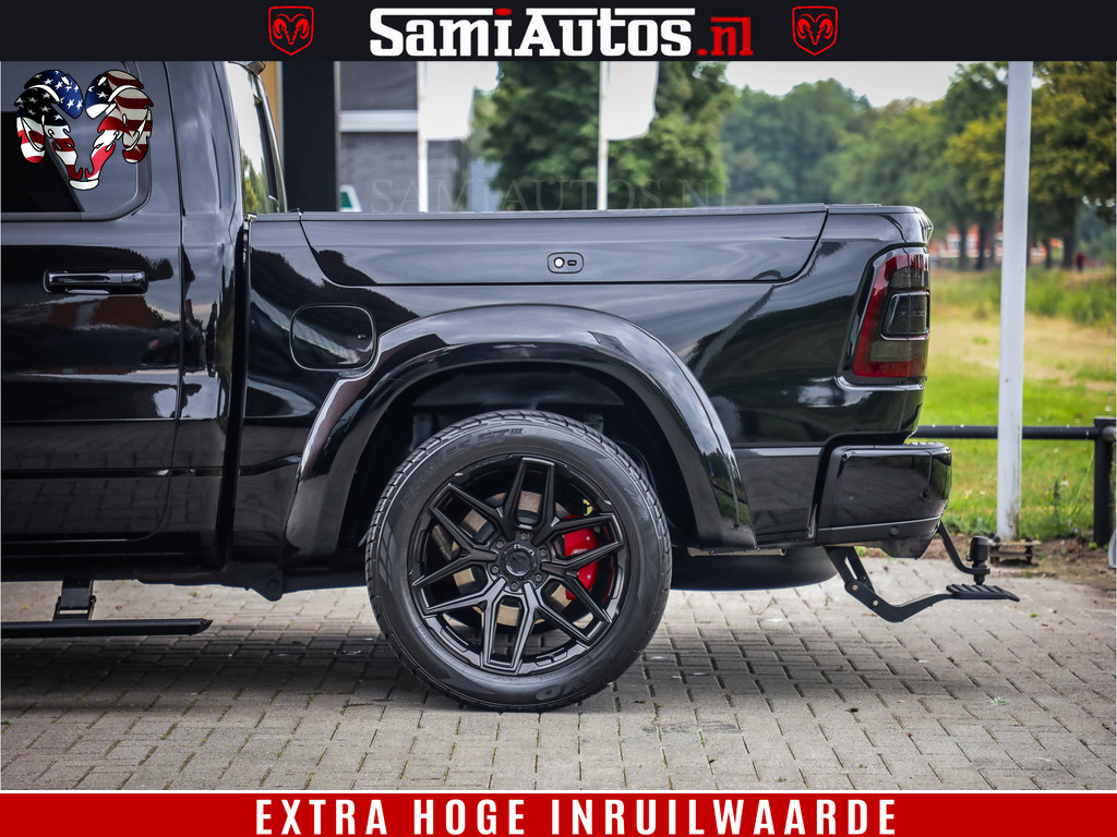 Dodge Ram 1500 THE HULK | CARBON | LIMITED 5.7 V8 | WIDE BODY KIT | RAMBOX | MULTI TAILGATE | LPG G3 | LUCHTVERING | ADAPTIVE | HUD | DIGI CLUSTER | DIGI MIRROR | 3500Kg 15
