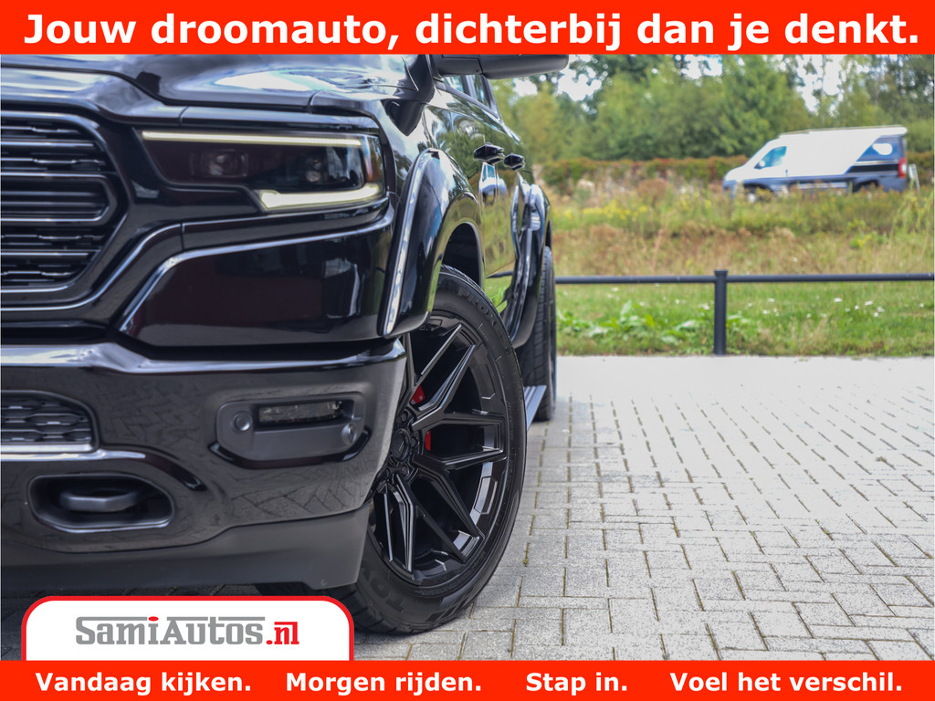 Dodge Ram 1500 THE HULK | CARBON | LIMITED 5.7 V8 | WIDE BODY KIT | RAMBOX | MULTI TAILGATE | LPG G3 | LUCHTVERING | ADAPTIVE | HUD | DIGI CLUSTER | DIGI MIRROR | 3500Kg 18