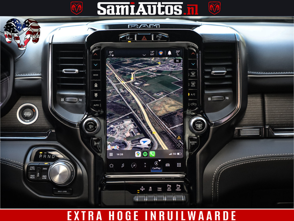 Dodge Ram 1500 THE HULK | CARBON | LIMITED 5.7 V8 | WIDE BODY KIT | RAMBOX | MULTI TAILGATE | LPG G3 | LUCHTVERING | ADAPTIVE | HUD | DIGI CLUSTER | DIGI MIRROR | 3500Kg 20