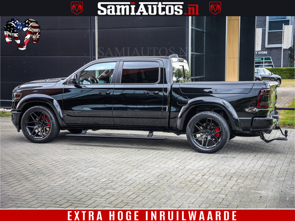 Dodge Ram 1500 THE HULK | CARBON | LIMITED 5.7 V8 | WIDE BODY KIT | RAMBOX | MULTI TAILGATE | LPG G3 | LUCHTVERING | ADAPTIVE | HUD | DIGI CLUSTER | DIGI MIRROR | 3500Kg 21