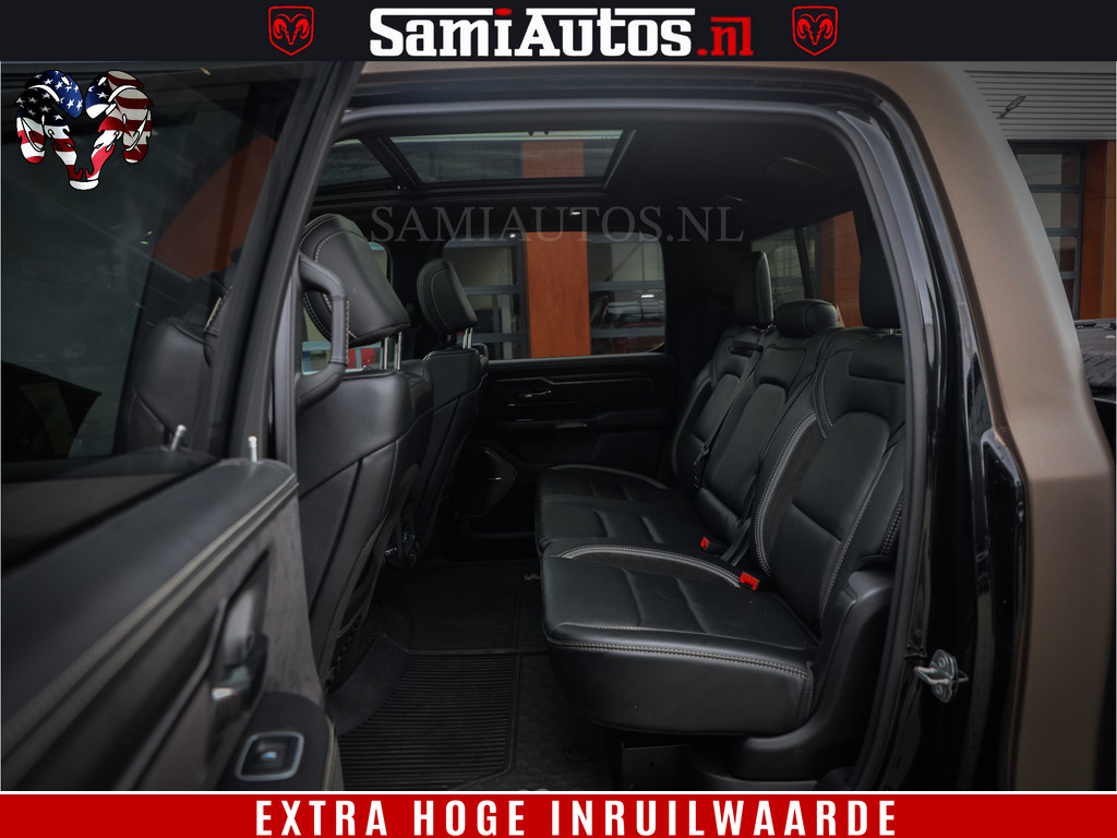 Dodge Ram 1500 TRX HELLCAT 712 PK 6.2 V8 | MEGA DIK | BOM VOL | BLACK ON BLACK | CREW CAB DUBBELE CABINE DC | 5 PERSOONS GRIJS KENTEKEN | 20