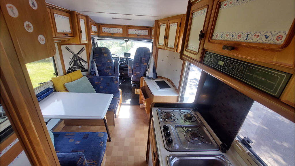 Fiat 290 Bürstner T620 LUIFEL/ZONNEPANNEEL BJ 1992 11