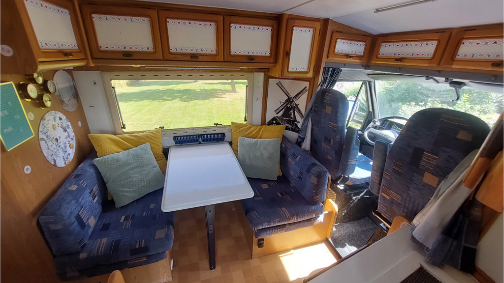 Fiat 290 Bürstner T620 LUIFEL/ZONNEPANNEEL BJ 1992 14