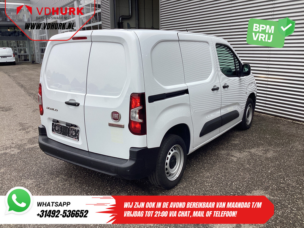 Fiat Doblò 1.5 HDi 100 pk 3 Pers./ CarPlay/ Stoelverw./ Camera/ PDC/ Cruise/ Airco 12