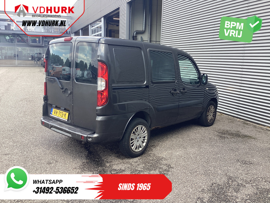 Fiat Doblò Cargo 1.9 MJ 100 pk Maxi L2 EXPORT ONLY/ Elek.ramen/ Schuif 10
