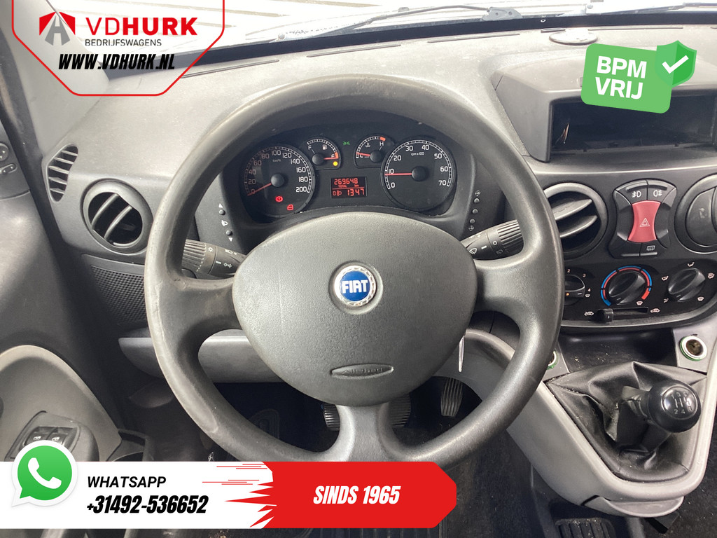Fiat Doblò Cargo 1.9 MJ 100 pk Maxi L2 EXPORT ONLY/ Elek.ramen/ Schuif 12