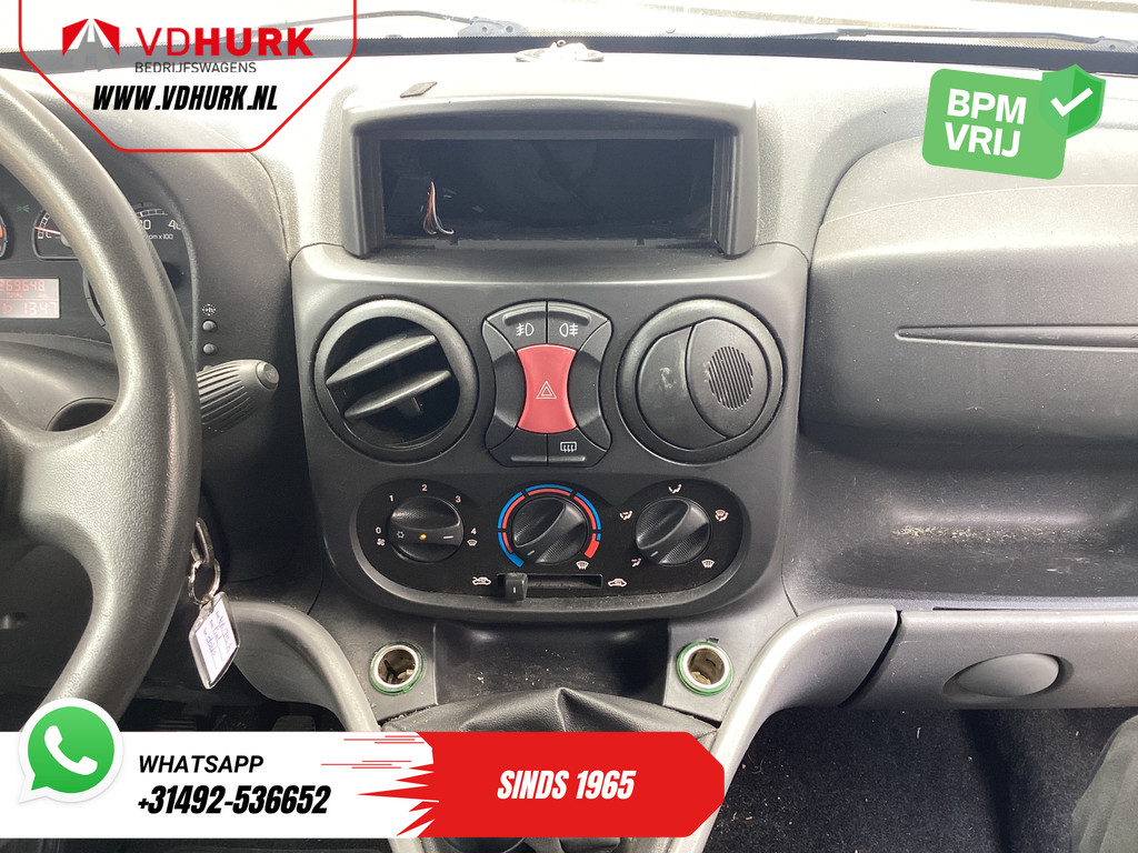 Fiat Doblò Cargo 1.9 MJ 100 pk Maxi L2 EXPORT ONLY/ Elek.ramen/ Schuif 13