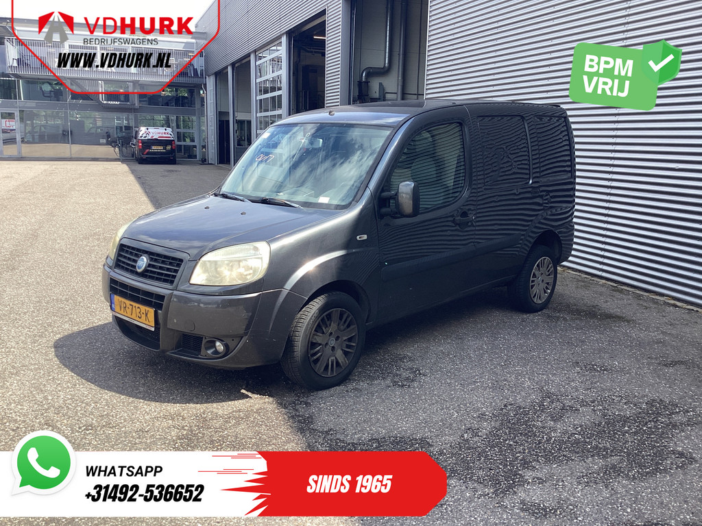 Fiat Doblò Cargo 1.9 MJ 100 pk Maxi L2 EXPORT ONLY/ Elek.ramen/ Schuif 9