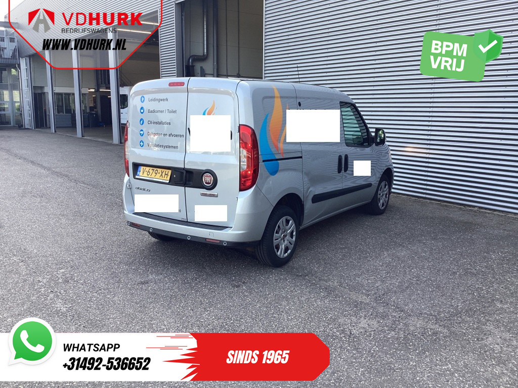 Fiat Doblò Cargo 1.3 MJ 95 pk BPM VRIJ! NL Auto/ Navi/ Airco/ Cruise/ PDC 12