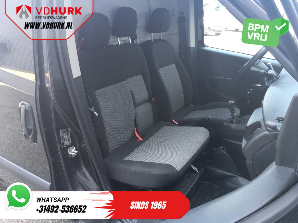 Fiat Doblò Cargo 1.6 MJ 105 pk MARGE BPM VRIJ! Lage KM/ EUR6/ NL Auto/ 3Pers./ DAB/ Cruise/ Trekhaak/ Airco 11