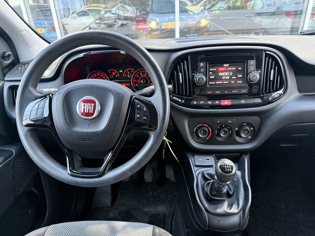 Fiat Doblò Cargo 1.6 MJ L1H1 | NL-auto | Airco | Cruisec. | Navi | PDC | Trekhaak 14