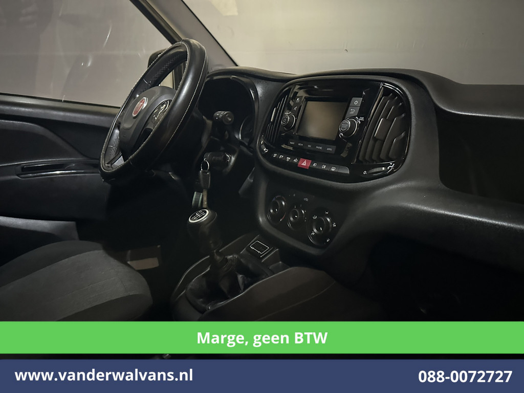 Fiat Doblò Cargo 1.6 MJ**MARGE, Geen BTW** 105pk L2H1 Maxi SX Euro6 Airco | Navigatie | Lichtmetalen Velgen Trekhaak, Parkeersensoren 13