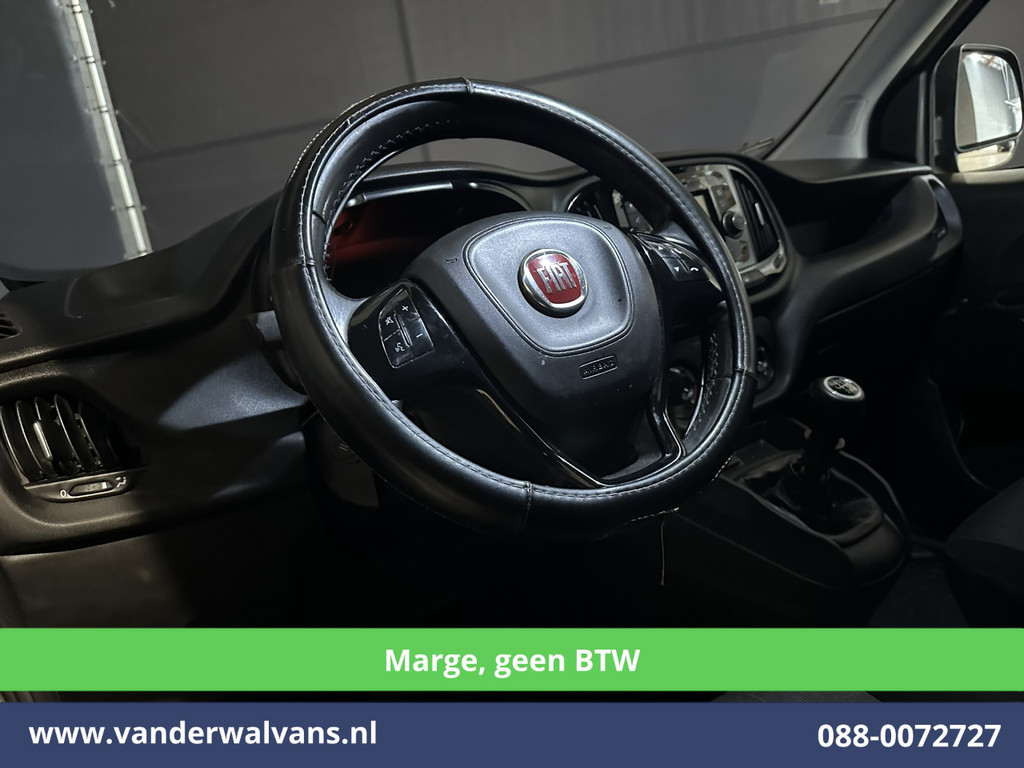 Fiat Doblò Cargo 1.6 MJ**MARGE, Geen BTW** 105pk L2H1 Maxi SX Euro6 Airco | Navigatie | Lichtmetalen Velgen Trekhaak, Parkeersensoren 14