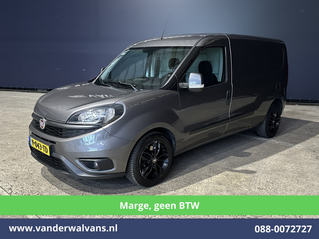 Fiat Doblò Cargo 1.6 MJ**MARGE, Geen BTW** 105pk L2H1 Maxi SX Euro6 Airco | Navigatie | Lichtmetalen Velgen Trekhaak, Parkeersensoren 7