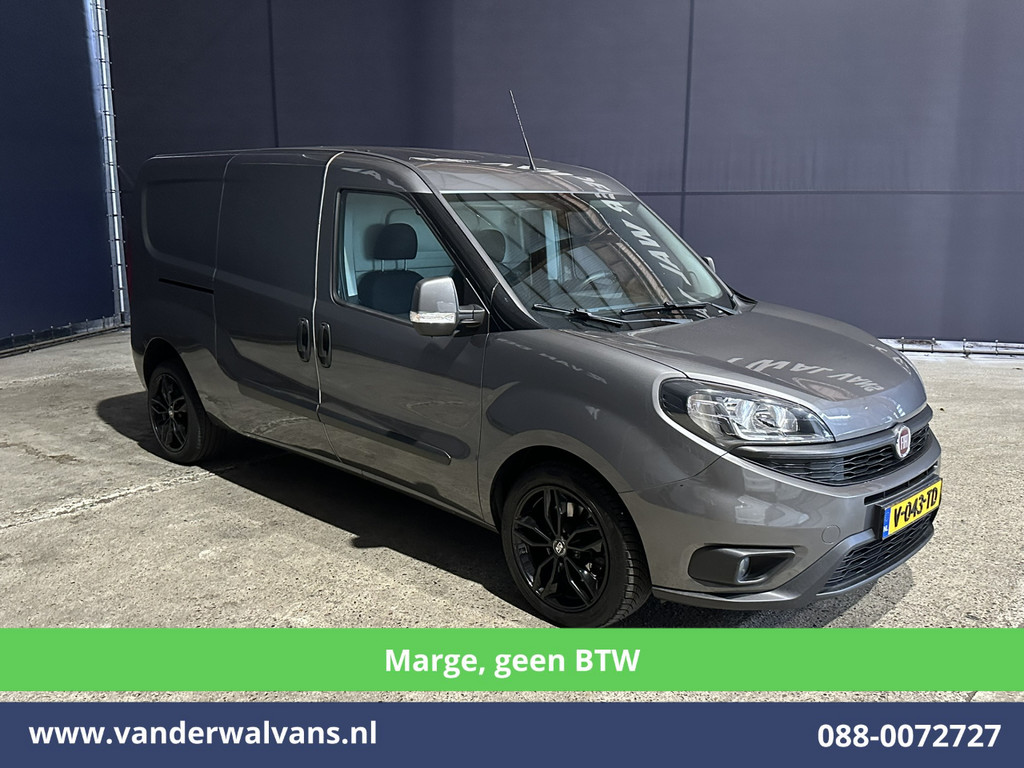 Fiat Doblò Cargo 1.6 MJ**MARGE, Geen BTW** 105pk L2H1 Maxi SX Euro6 Airco | Navigatie | Lichtmetalen Velgen Trekhaak, Parkeersensoren 8