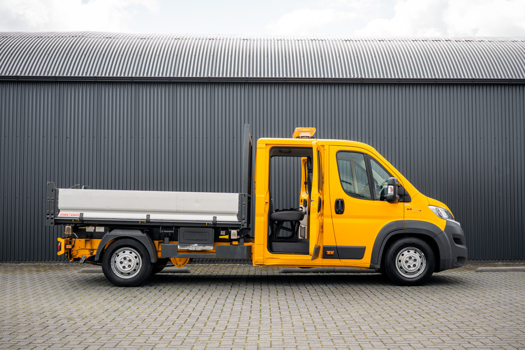 Fiat Ducato 150 Multijet 2.3 L3H1 | 150 PK | 6-Zits | 3-Zijdige kipper | 1e Eigenaar | Airco | Trekhaak 10