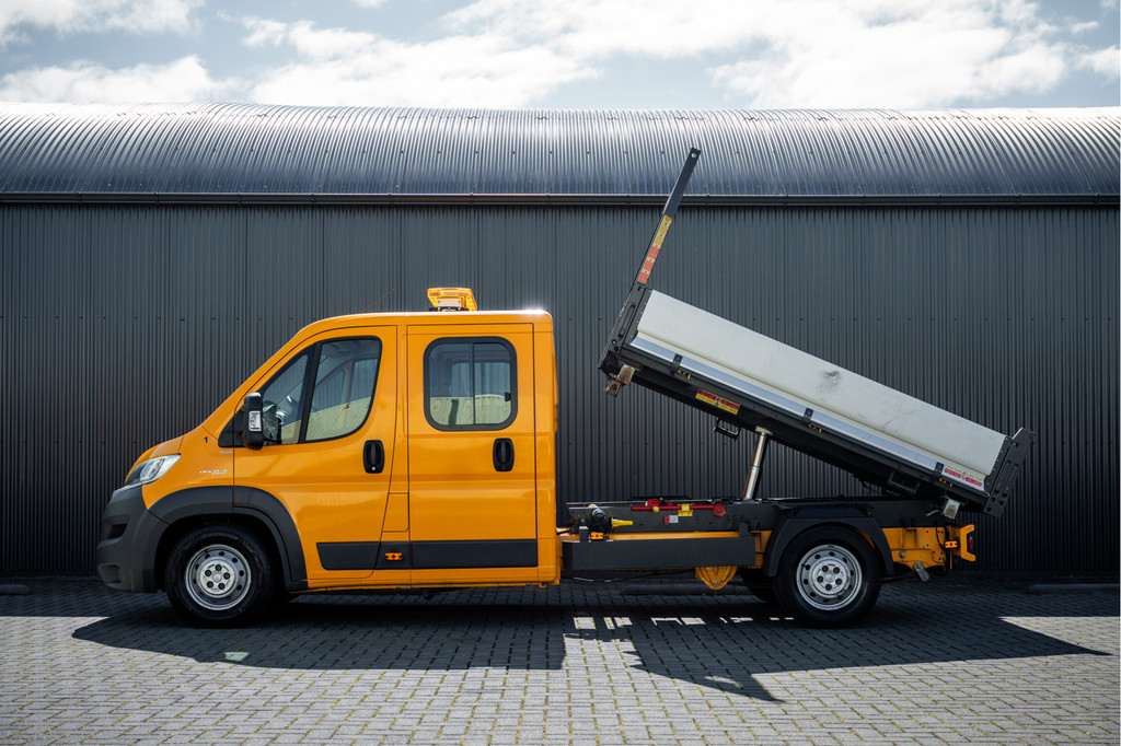 Fiat Ducato 150 Multijet 2.3 L3H1 | 150 PK | 6-Zits | 3-Zijdige kipper | 1e Eigenaar | Airco | Trekhaak 7