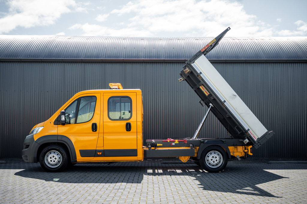 Fiat Ducato 150 Multijet 2.3 L3H1 | 150 PK | 6-Zits | 3-Zijdige kipper | 1e Eigenaar | Airco | Trekhaak 8
