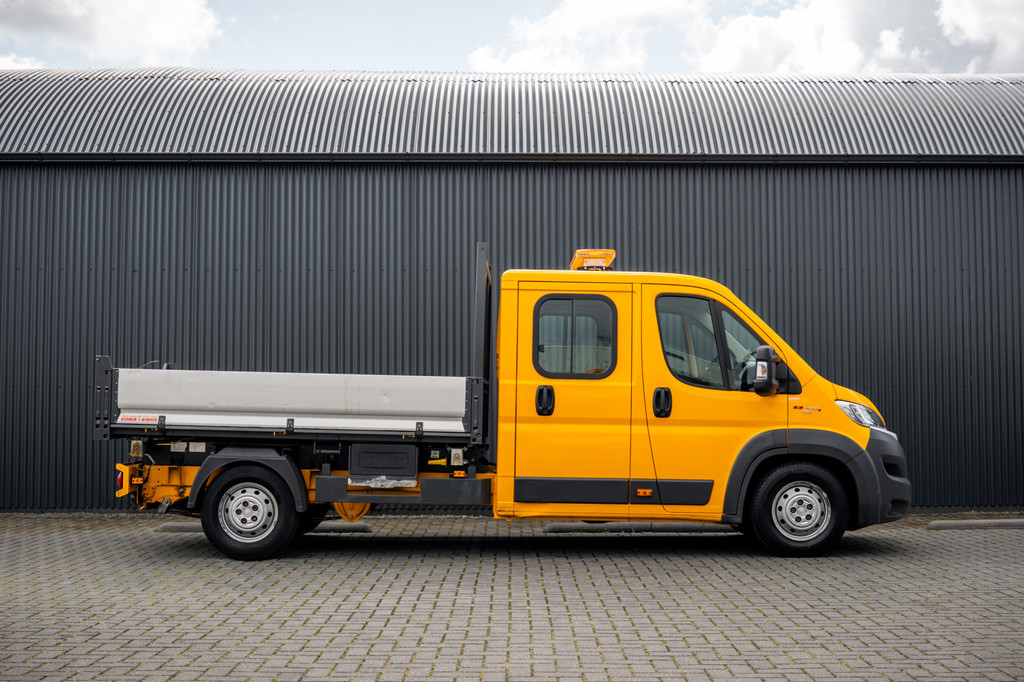 Fiat Ducato 150 Multijet 2.3 L3H1 | 150 PK | 6-Zits | 3-Zijdige kipper | 1e Eigenaar | Airco | Trekhaak 9
