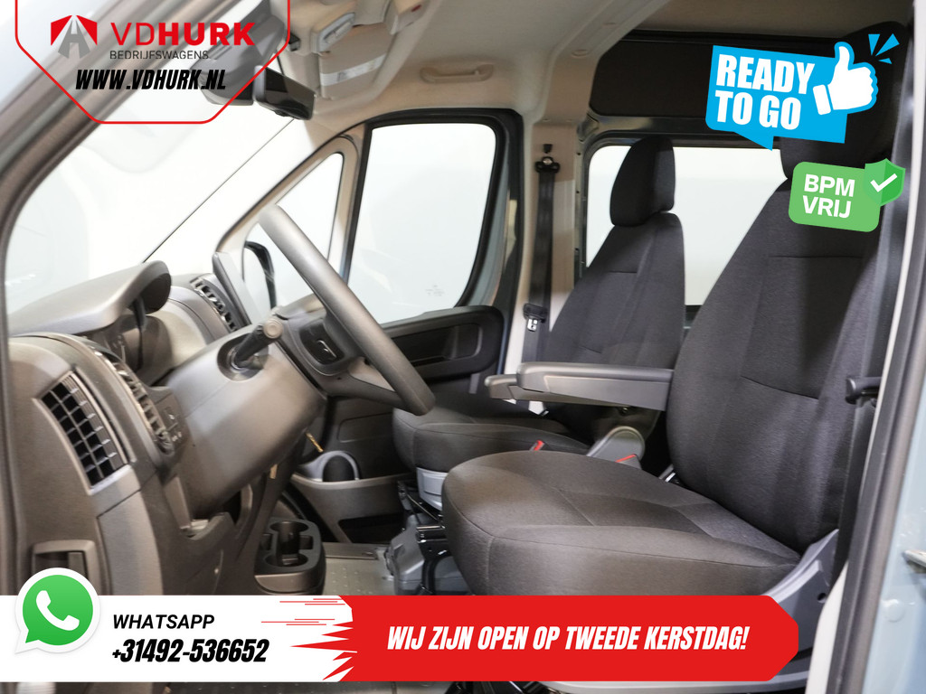 Fiat Ducato 2.2 MJ 180 pk Aut. L3H2 DC Dubbel Cabine BPM VRIJ! 6 Pers./ 2x Schuifdeur/ Climate/ 2.5t Trekverm./ Cruise/ Camera/ Trekhaak 12