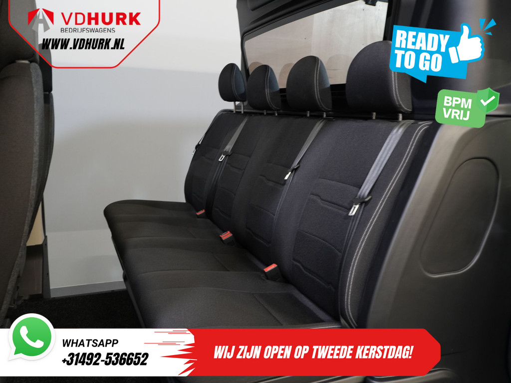 Fiat Ducato 2.2 MJ 180 pk Aut. L3H2 DC Dubbel Cabine BPM VRIJ! 6 Pers./ 2x Schuifdeur/ Climate/ 2.5t Trekverm./ Cruise/ Camera/ Trekhaak 17