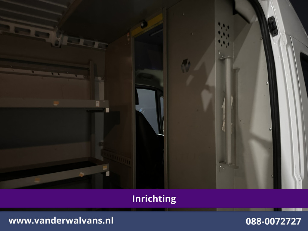 Fiat Ducato 3.0 NP 136pk L4H2 Post NL inrichting Euro6 Airco | Camera | Sidebars | 270 graden achterdeuren, schappen, doorloopdeur 11