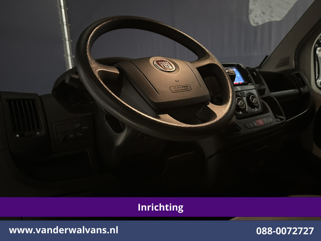 Fiat Ducato 3.0 NP 136pk L4H2 Post NL inrichting Euro6 Airco | Camera | Sidebars | 270 graden achterdeuren, schappen, doorloopdeur 14