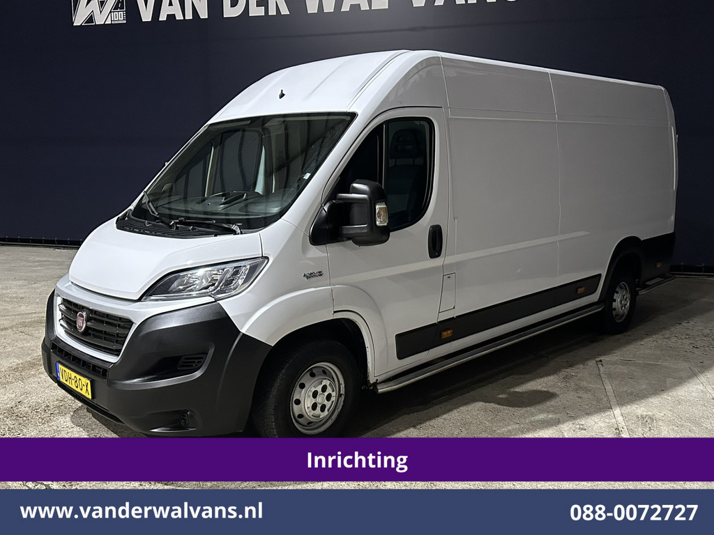 Fiat Ducato 3.0 NP 136pk L4H2 Post NL inrichting Euro6 Airco | Camera | Sidebars | 270 graden achterdeuren, schappen, doorloopdeur 7